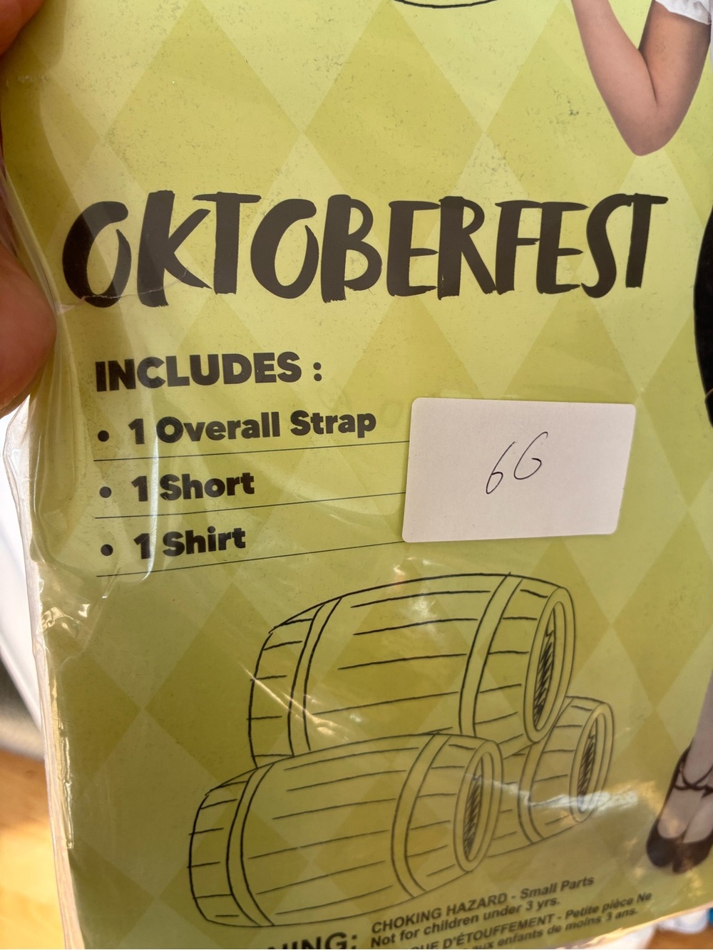 NWT Oktoberfest Women's Costume - Black and White Dirndl Style Outfit size XL - Picture 3 of 4